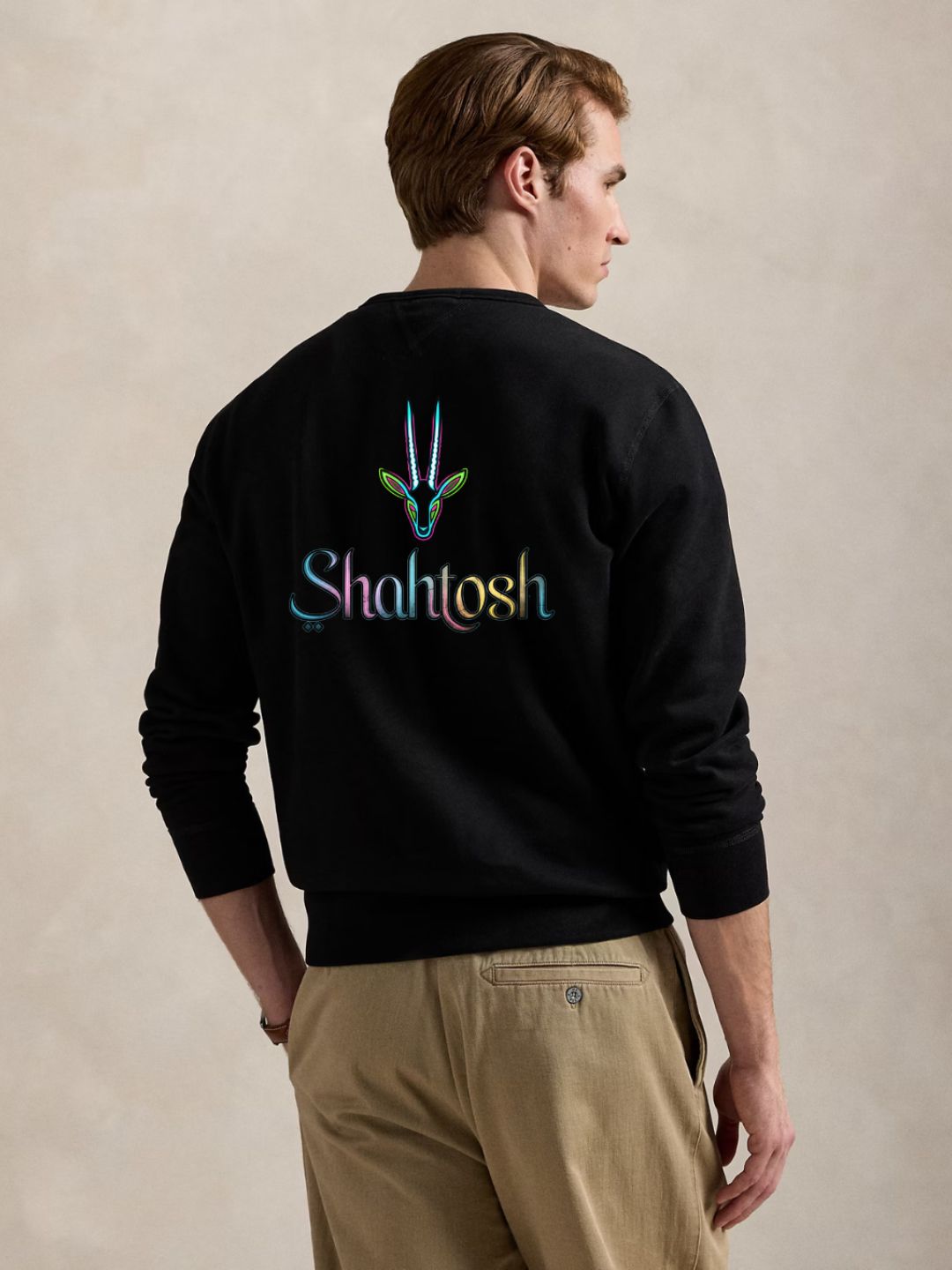 Bored Ape Street Art Crewneck Black