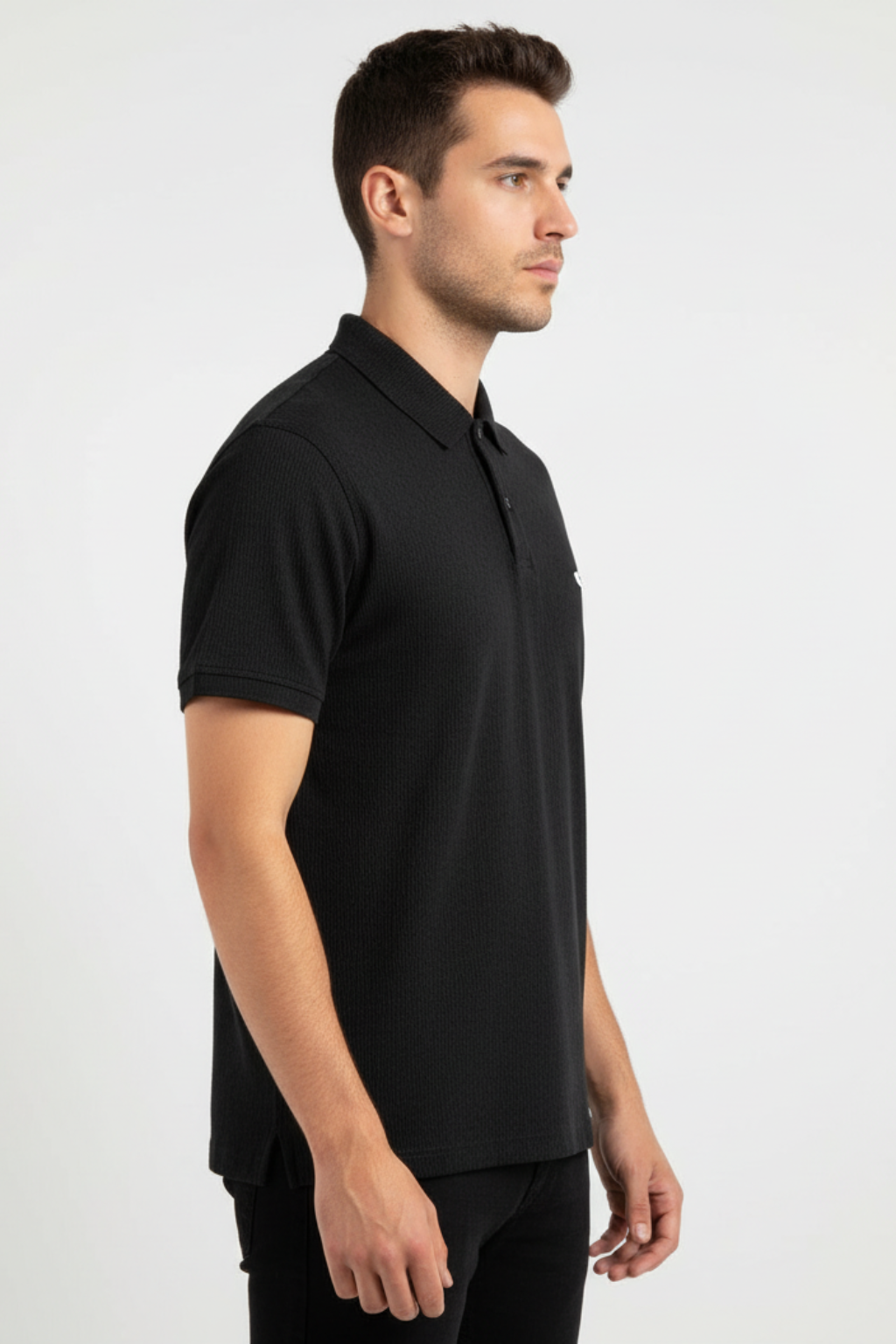Champion Classic Logo Flex Cotton Men’s Polo T-Shirt